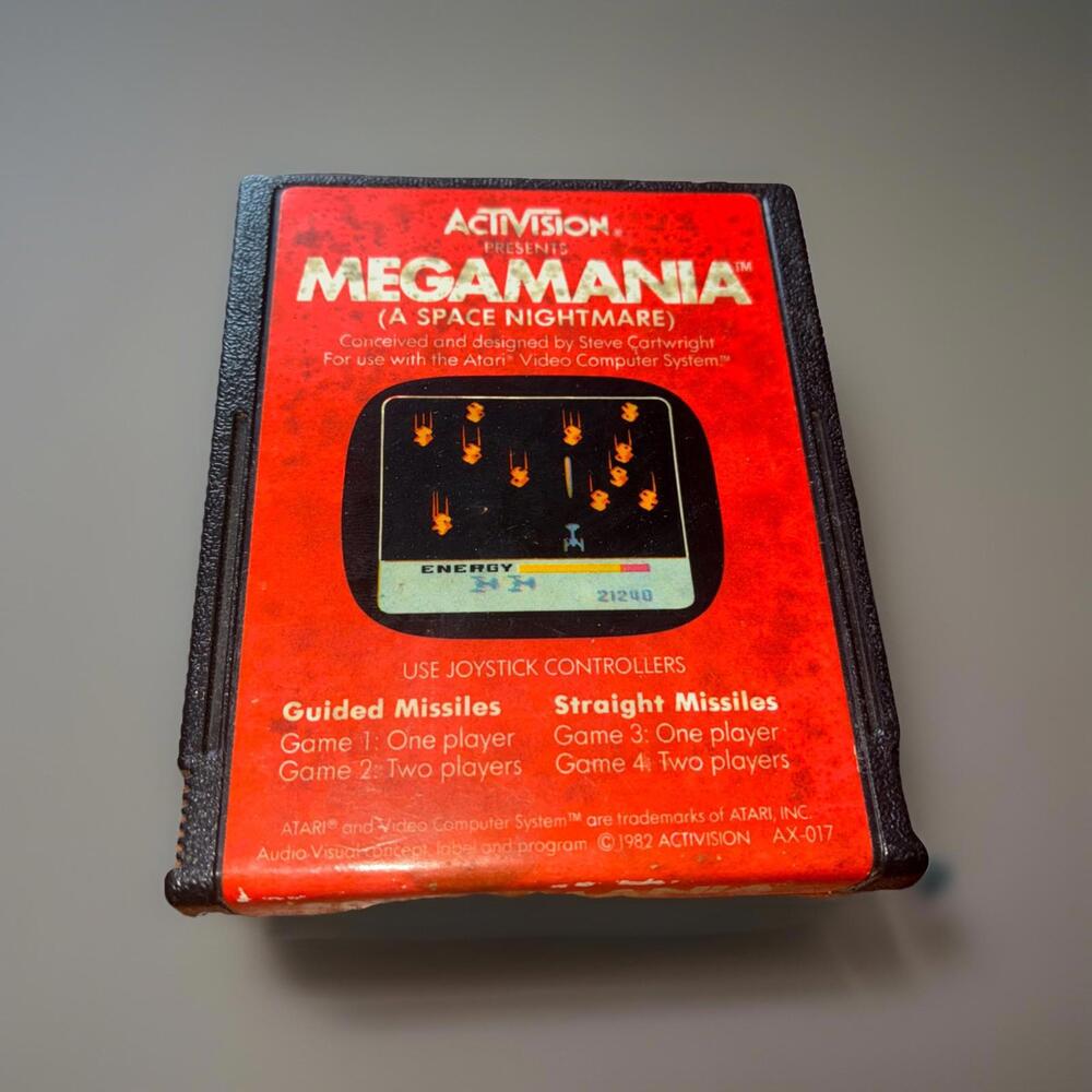 MegaMania Atari 2600 (1982) Authentic Cartridge Only - Activision